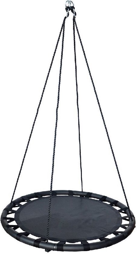 Folieballon '9' 100 cm Zwart - Grabo - Kookwinkel de Gruijter