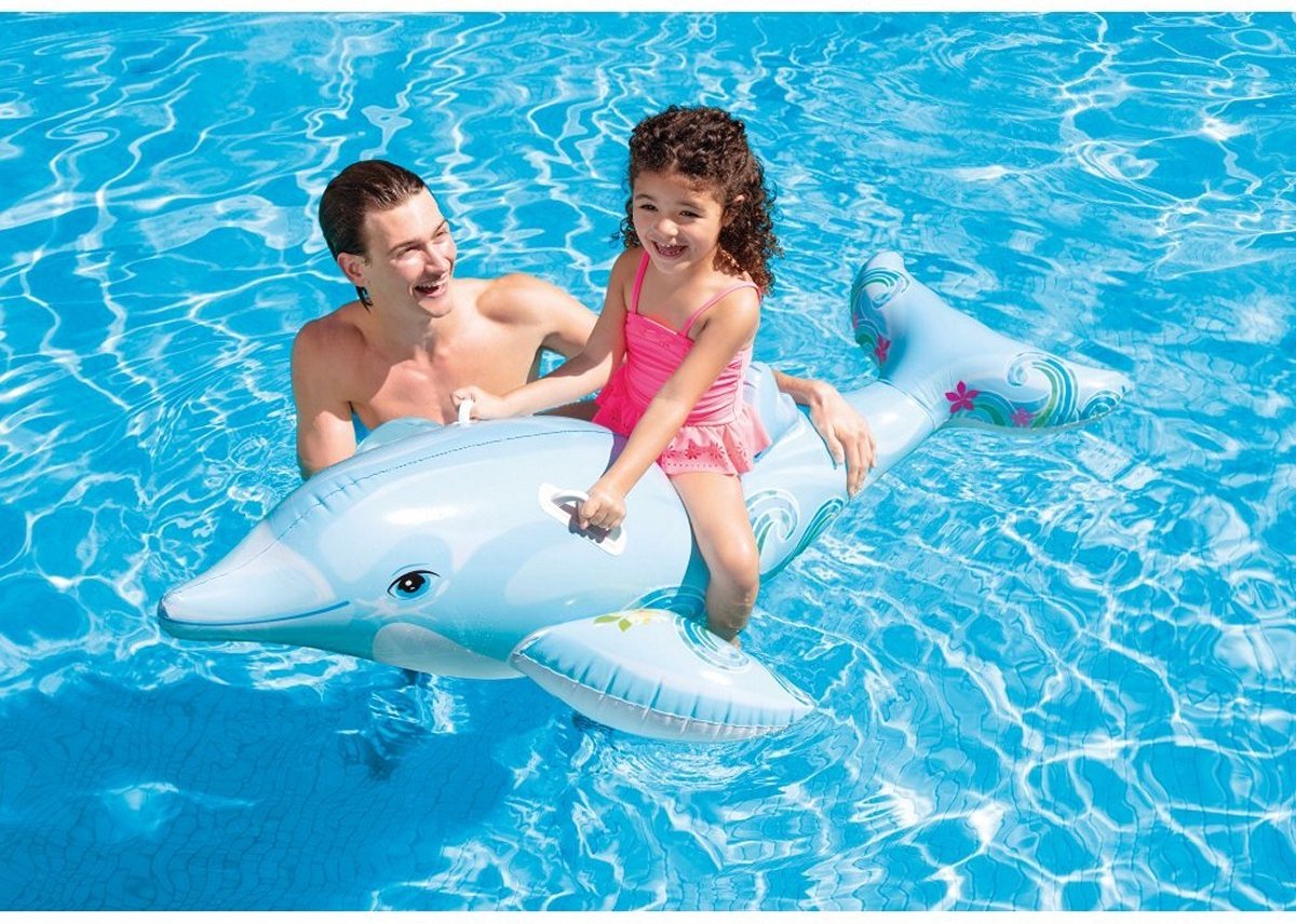 Intex Dolfijn - floaties voor in het zwembad - floatie - floaties - opblaasdieren zwembad
