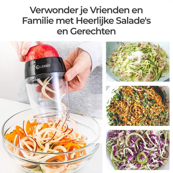 Review: Veggie Bullet -The 3-in-1 Spiraliser, Shredder & Slicer