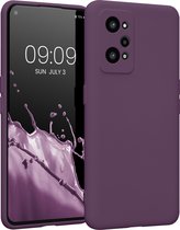 kwmobile telefoonhoesje geschikt voor Realme GT Neo 2 - Hoesje voor smartphone - Precisie camera uitsnede - TPU back cover in bordeaux-violet