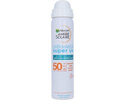 Foto: Garnier ambre solaire over makeup super uv protection mist 75 ml spf 50 