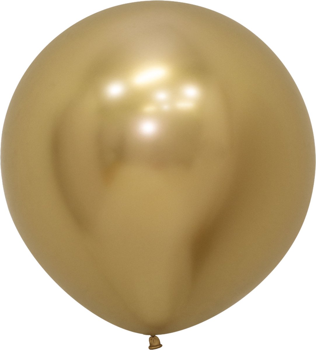 3x Goud Latex reuze balloons 60cm van SEMPERTEX Reflex Gold - ref PRO 970 -(=1x 3 St)