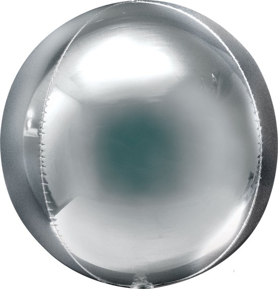 Amscan - Folieballon ORBZ Zilver (45 cm)