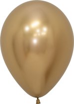 Ballons Sempertex Reflex Or | 50 pièces | 12 pouces | 30 cm
