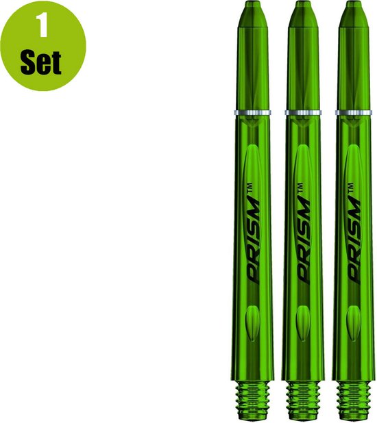 Winmau Prism Shaft Green - Dart Shafts Medium van Merkloos — afbeelding 3