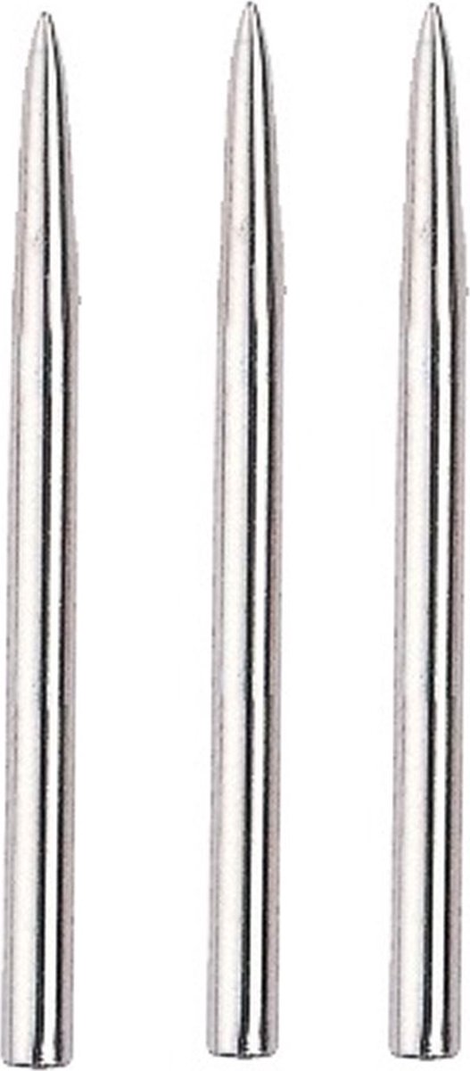 Bull's Steel Dart Grip Points Silver 38MM