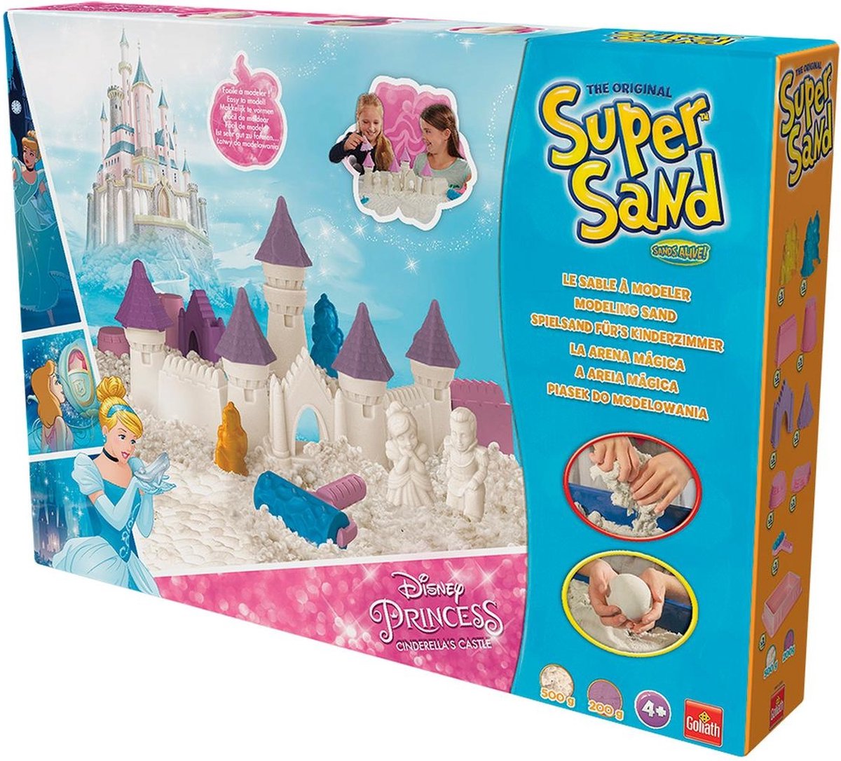 Super Sand Disney Princess Cinderella's Castle - Speelzand Assepoester speelset