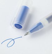 Muji Gel Pen Kleur Inkt Blauw 0.7mm + 1 Reserve Vulling Refill