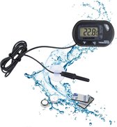 Tool Meister AQM1- Aquarium Thermometer met Sonde - Binnen & Buiten - Koken/Zwembad/Koelkast- 1 meter - Zwart - Incl batterijen