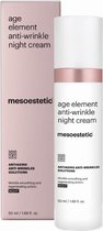 Mesoestetic Age Element - Anti-Wrinkle Night Cream - Wrinkle smoothing cream- Retexturising action- Night