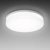 Bol.com B.K.Licht - LED Badkamerverlichting - witte plafondlamp - badkamerlamp met 1 lichtpunt - IP54 - Ø22cm - 4.000K - 1.600Lm... aanbieding