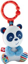 Fisher Price - Panda Spiegel - Babyspeeltje met handige ribevestigingsring