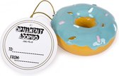 cadeauhanger Donut label kado Kerstbal