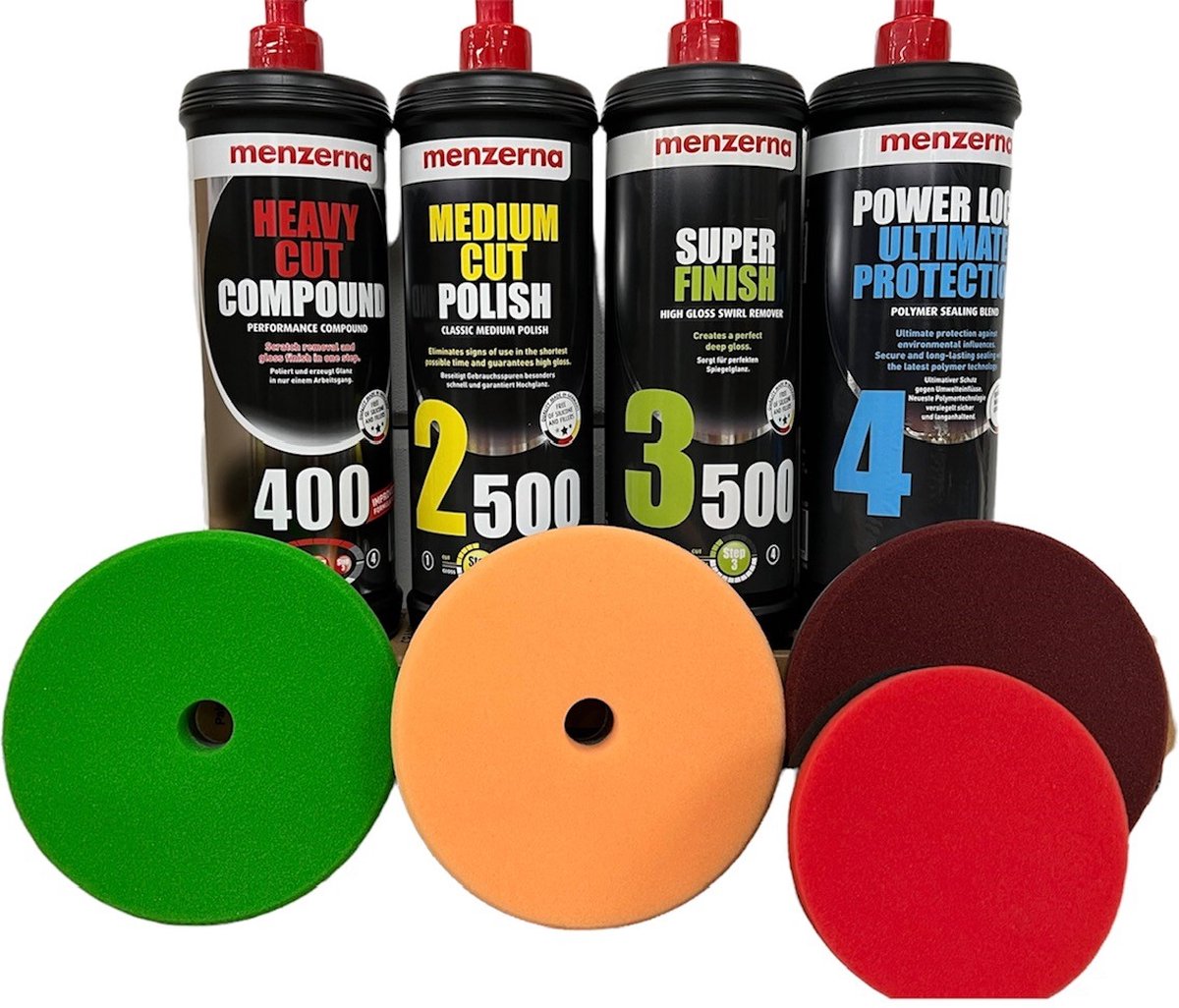 Polissage Haute Performance Menzerna PF 2200 - 250 Ml Pour Carrosserie Automobile, Brillance Intense