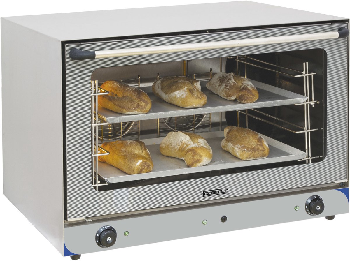 Casselin CFCV3, 0 - 300 °C, 4 schappen, Roestvrijstaal, Draaiknop, Roestvrijstaal, Roestvrijstaal