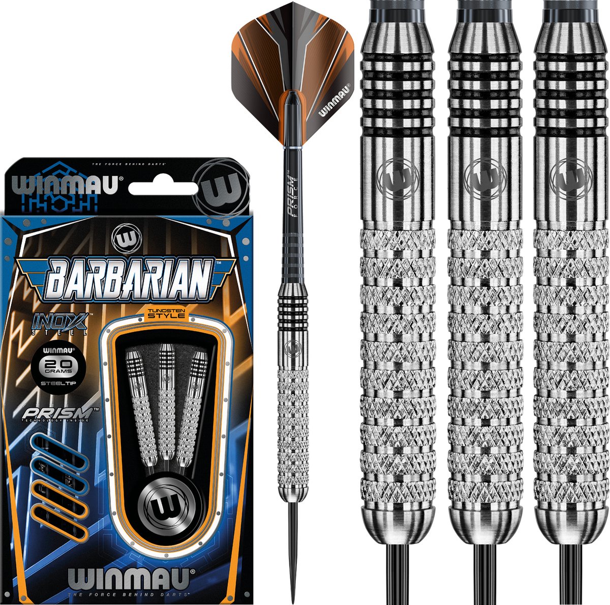 WINMAU - Barbarian: Steeltip Tungsten Dartpijlen Professioneel - 20g