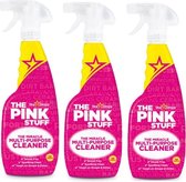 The Pink Stuff - 3x 750 ml - Wonder Schoonmaakspray - Allesreiniger - HET Wonder Schoonmaakmiddel - The Miracle Allesreiniger
