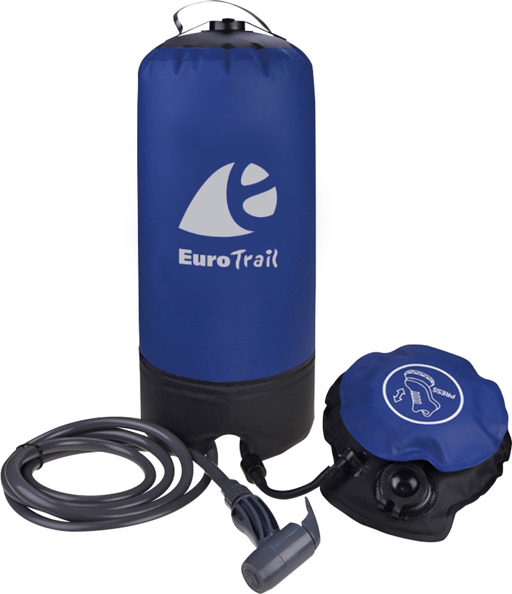 Eurotrail Camping Voetpomp Douche - 11liter