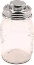 HappyTappi - Shaker jar - RVS - Inclusief Bormioli pot - 500 ml