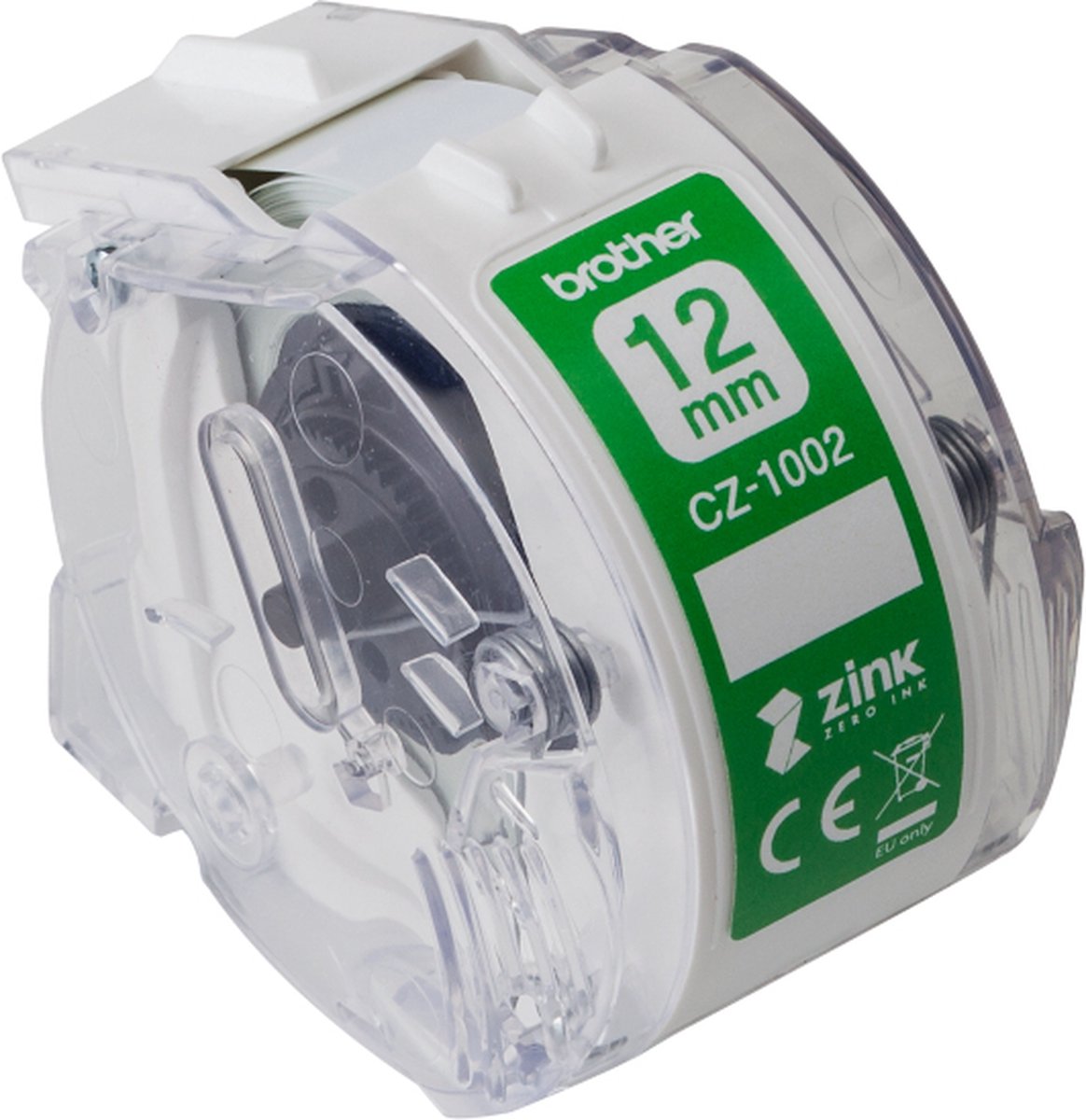 Printer Labels Brother CZ1002 White Green Multicolour - Brother