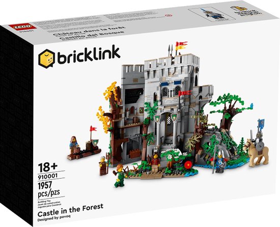 Lego Bricklink - 910001 - Castle in the forest