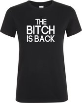 Klere-Zooi - The Bitch Is Back - Zwart Dames T-Shirt - XL