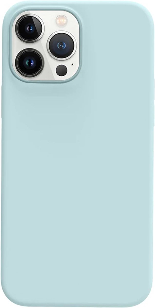 Otofly magnetisch hoesje - iPhone 13 Pro - Mint Cream - Silicone
