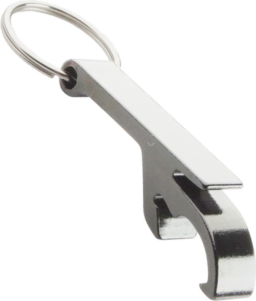 Sleutelhanger Bieropener Sleutelhanger Bieropener sleutelhanger - Zilver