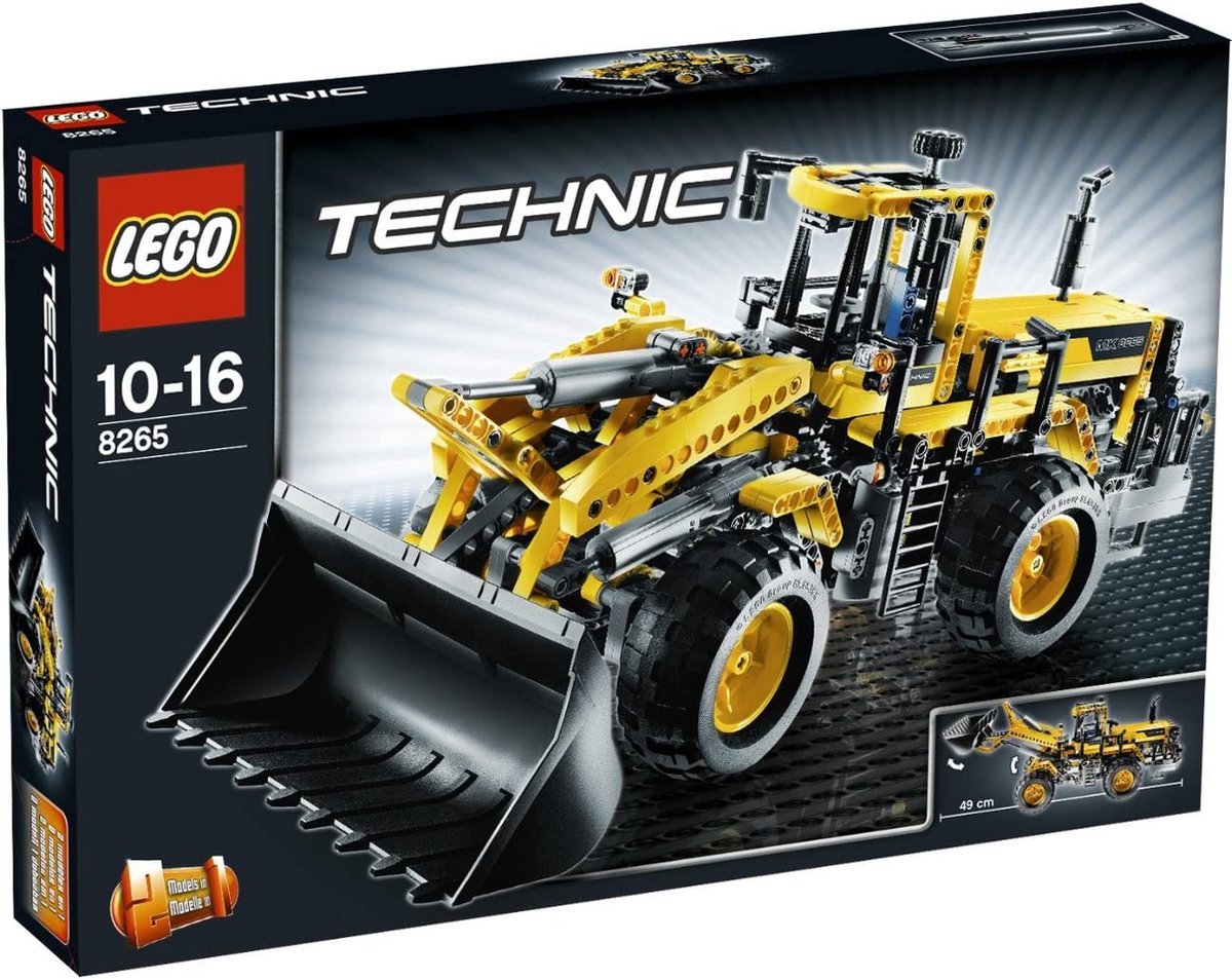 LEGO Technic Zware Graafmachine - 8265 | bol.com