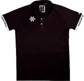 Osaka Polo T-Shirt Zwart Heren - Maat S