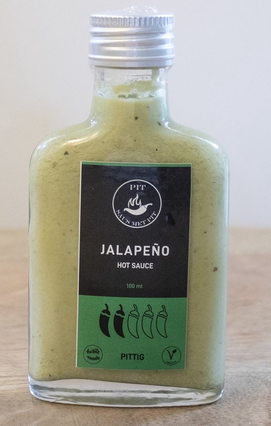 Jalapeno Hot Sauce Saus Met Pit 100ml