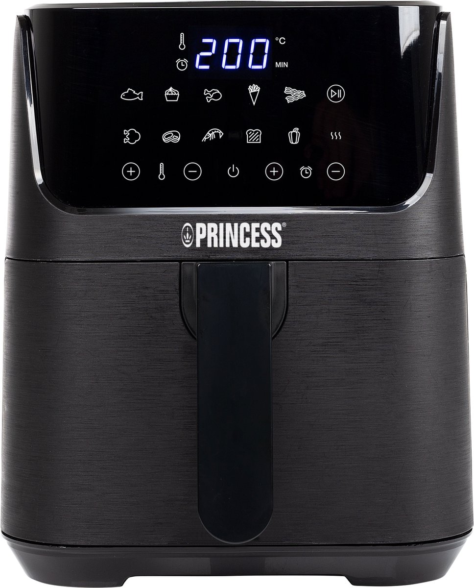 Princess 01.182024.01.001 Digital Airfryer XL - 3.5 liter - Zwart - 10 programma's