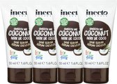 Inecto – Coconut Hair Serum – 4 pak – Hydraterend – Kokosolie – Droog haar