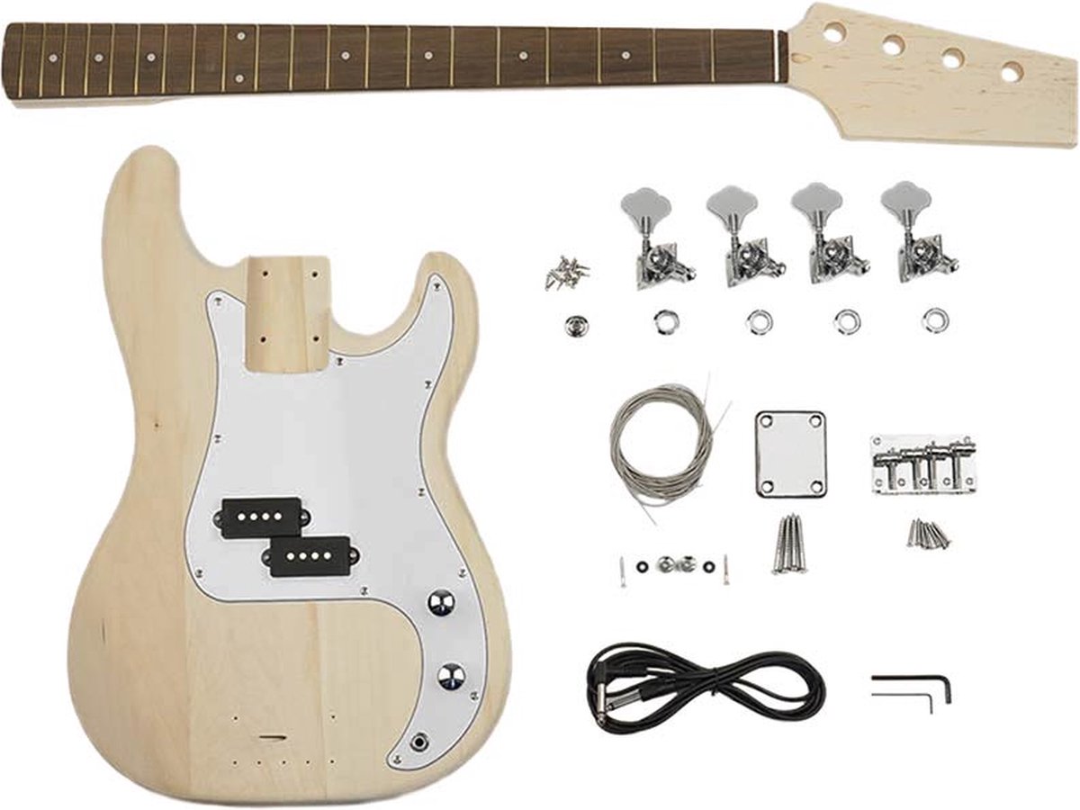 Basgitaar zelfbouwpakket Boston KIT-PB-15 Puncher Bass model