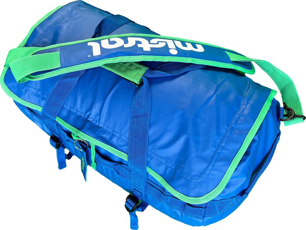 Mistral Reistas Sporttas - Expeditie duffel bag - 65 liter - Waterbestendig – duffle bag - blauw