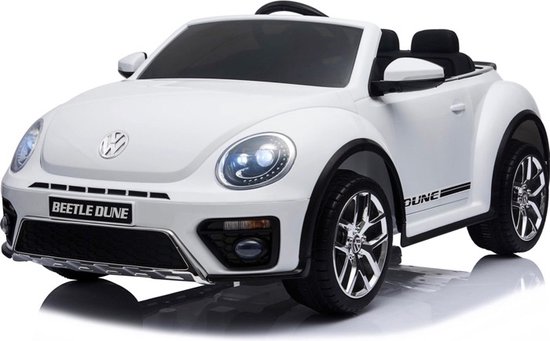 Volkswagen Beetle Kinderauto Wit | 12V