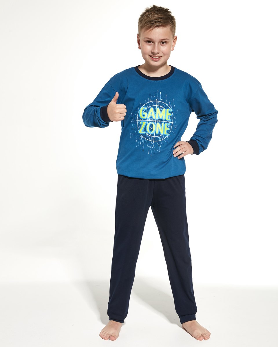 MoFiz Pyjama voor jongens, herfst, winter, zacht, casual, lange mouwen MoFiz Pyjama voor jongens, herfst, winter, zacht, casual, lange mouwen