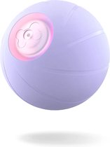 Cheerble Wicked ball 2.0 - Interactieve Zelfrollende Bal voor Kleine Honden - USB oplaadbaar - Paars