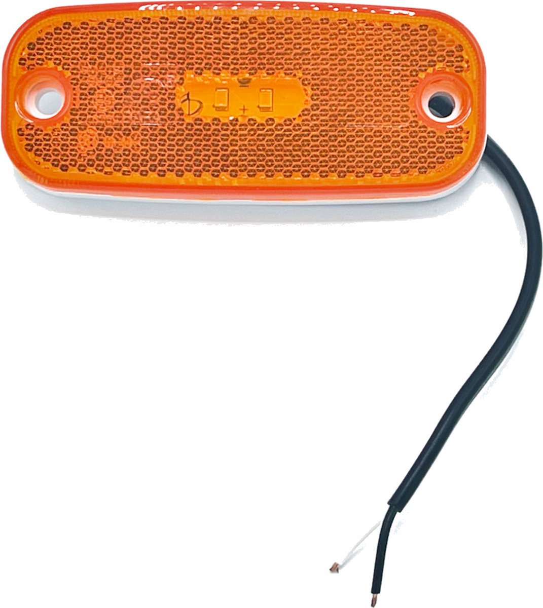 Markerings lamp LED Oranje 111x46x16mm 12-24V (H/H 90mm)