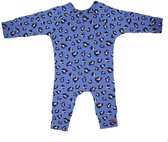 Onesie panter blauw