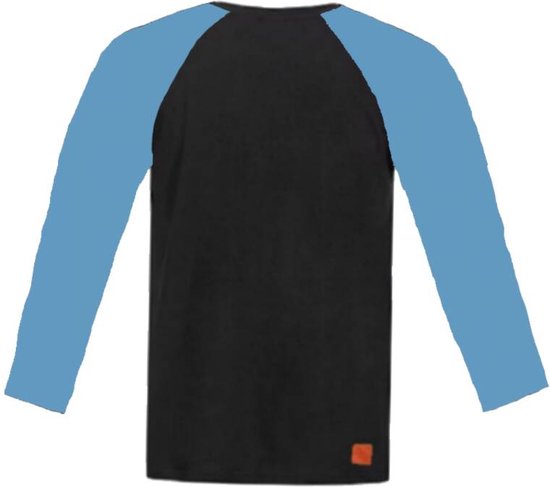 Shirt zwart blauw