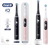 Bol.com Oral-B iO 6 - Black & Pink - Elektrische Tandenborstels aanbieding