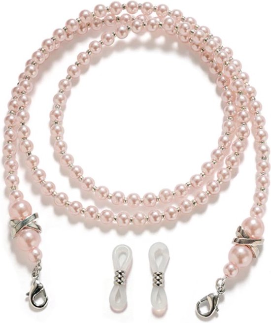Eyezoo® - Cordon à Lunettes Perles Champagne - Style Gucci - Look Perlé - Lunettes de Lecture - Classique