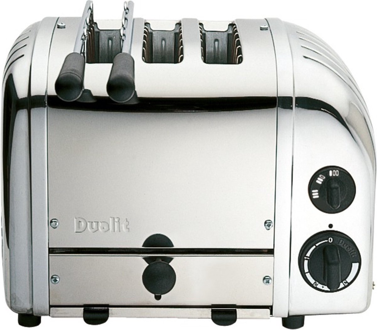 Dualit broodrooster 2+1 slots - Polished