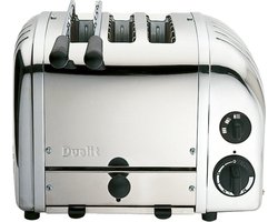 Dualit broodrooster 2+1 slots - Polished