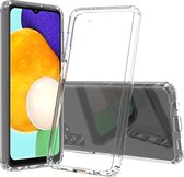 Mobigear Doorzichtig Hoesje geschikt voor Samsung Galaxy A13 5G Telefoonhoesje Hardcase | Mobigear Crystal Backcover | Doorzichtig Telefoonhoesje Galaxy A13 5G | Galaxy A13 5G Case | Back Cover - Transparant
