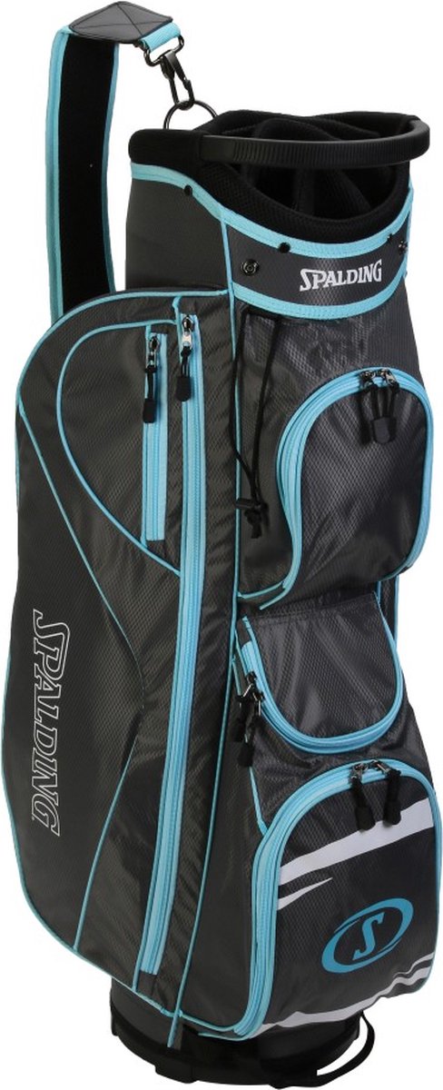 Spalding Cartbag SX35 8.5 Donker Grijs / Blauw