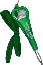Pen Opener - Mijn Pen Afblijven - Flesopener - Groen - 2 in 1