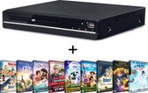Denver DVH7787MK2 DVD speler met HDMI - DVD films - 10 films -DVD films - 10 films - (Shaun het Schaap, Asterix, De GVR, + meer)
