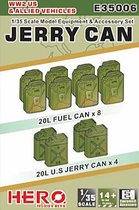 Hero Hobby Kits Jerrycan Blitz Can + Ammo by Mig lijm